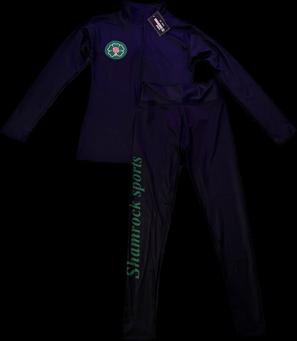 LADIES SHAMROCK GYM SET